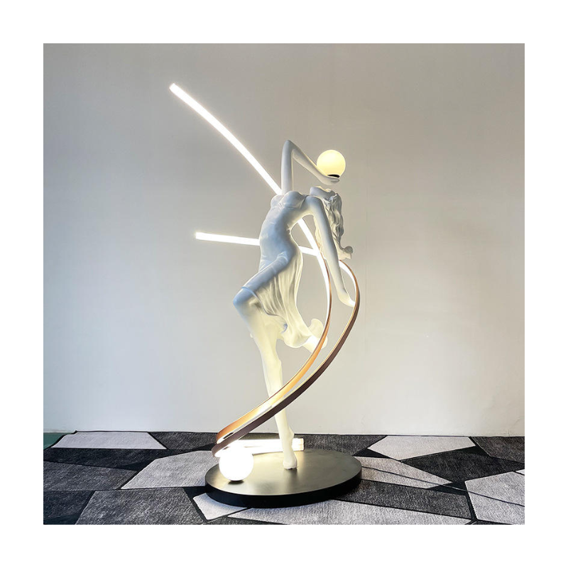 Wisp Dancer Swirl Lamp